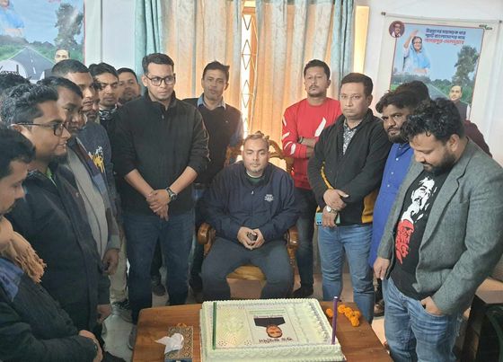 নাগরপুরে আহসানুল ইসলাম টিটু এমপি'র জন্মদিন পালন করলেন উপজেলা আওয়ামী যুবলীগ