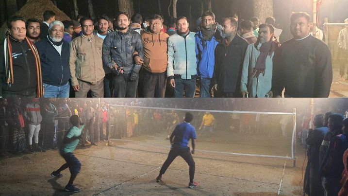নাগরপুরে ধুবড়িয়া'তে ব্যাডমিন্টন টুর্নামেন্টের উদ্বোধন খেলায় বিজয়ী চাঁন চেয়ারম্যান একাডেমি 