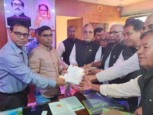 মৌলভীবাজার-১ আসনে মনোনয়ন জমা দিলেন মোঃ শাহাব উদ্দিন