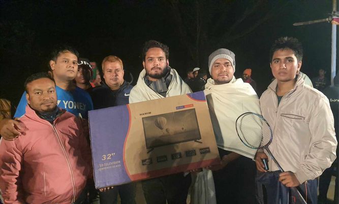 নাগরপুর ধুবড়িয়া ইউনিয়নে ব্যাডমিন্টন টুর্নামেন্ট চ্যাম্পিয়ন চাঁন চেয়ারম্যান একাডেমি