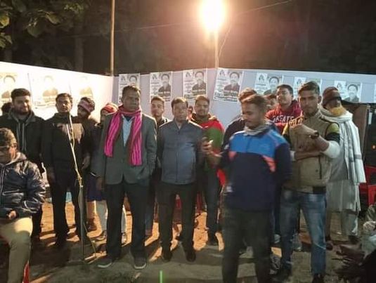 নৌকার সমর্থনে উটান বৈটক। 