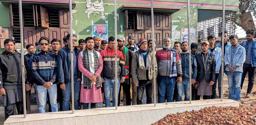 সাপাহারে ছাত্র লীগের৭৬তম প্রতিষ্ঠা বার্ষিকী পালন 