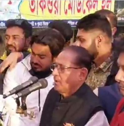 ফরিদপুর জেলা আওয়ামী লীগের উদ্যোগে মৎস্য ও প্রাণিসম্পদ মন্ত্রণালয়ের মন্ত্রী আব্দুর রহমানকে সংবর্ধনা প্রধান 