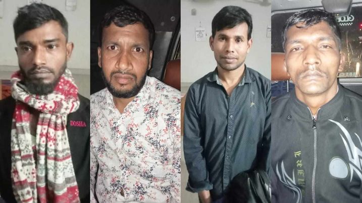নাগরপুরে ওয়ারেন্টভুক্ত ৪ পলাতক আসামি গ্রেফতার