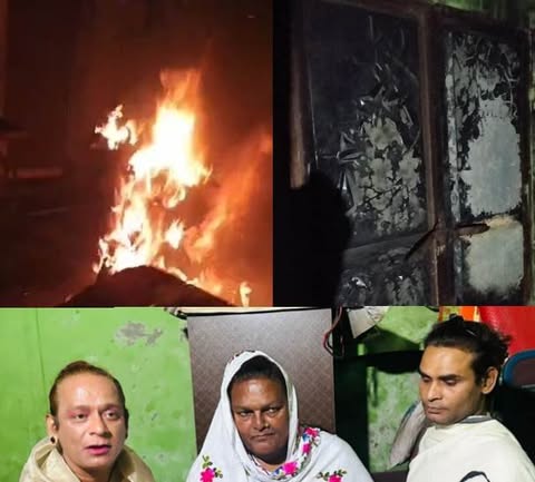 সালমা শেখ কে আগুনে পুড়িয়ে মারার পরিকল্পনা প্রতিবাদে আলোর পথে হিজড়া সমাজকল্যাণ সংস্থা। 