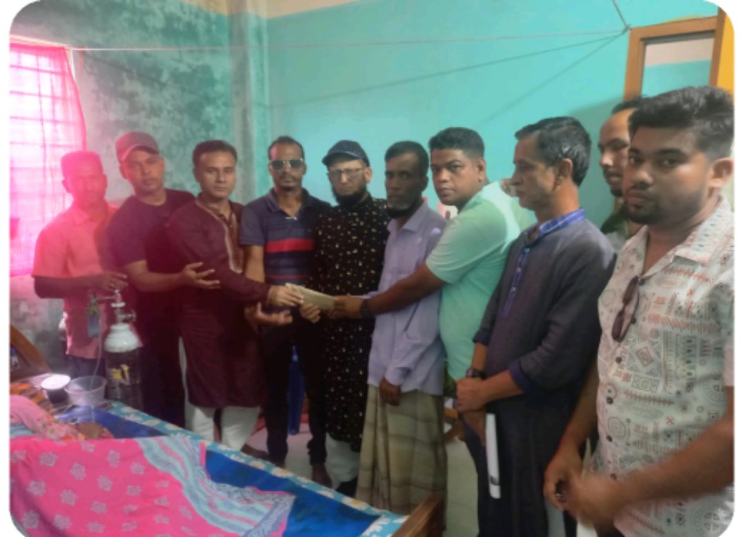 ওমানে বৃহত্তর রাঙ্গুনিয়া জাতীয়তাবাদী ফোরামের উদ্যোগে অসুস্থ সদস্যের সহায়তায় আর্থিক অনুদান প্রদান