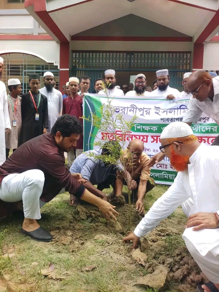 মাটির ঘর থেকে পাঁচতলা ভবন, এবার সবুজের অভিযানে ভবানীপুর কামিল মাদরাসা