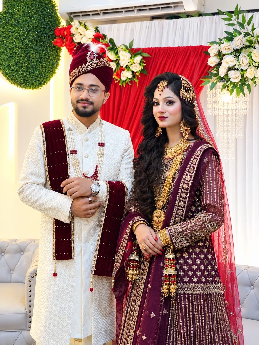 আলহামদুলিল্লাহ! মহান আল্লাহর অশেষ রহমতে আমার দ্বিতীয় কন্যার শুভ আকদ ও বিবাহ সম্পন্ন 